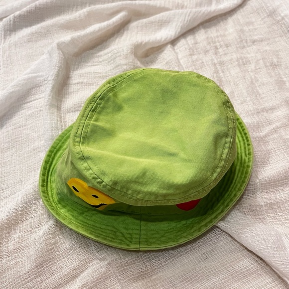 (SOLD) Coney Island Picnic Neon Green Bucket Hat • Mint Condition - Picture 10 of 10